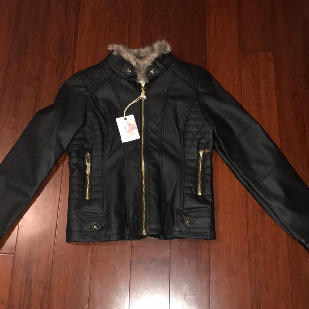 Brand New Jessica Simpson Leather Jacket
